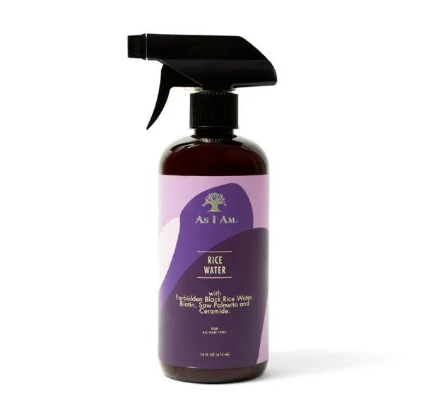 Увлажняющий спрей для укладки волос с рисовой водой Rice Water As I Am, 237 ml
Увлажняющий спрей для укладки волос с рисовой водой Rice Water As I Am, 237 ml