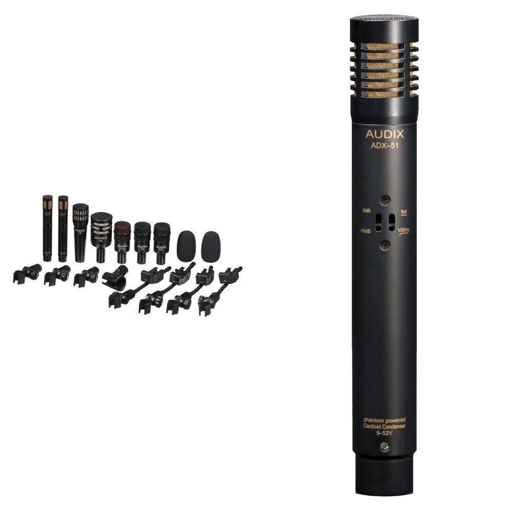 Динамический микрофон Audix DP7 Plus Professional 8-Piece Drum Microphone Kit
Динамический микрофон Audix DP7 Plus Professional 8-Piece Drum Microphone Kit
