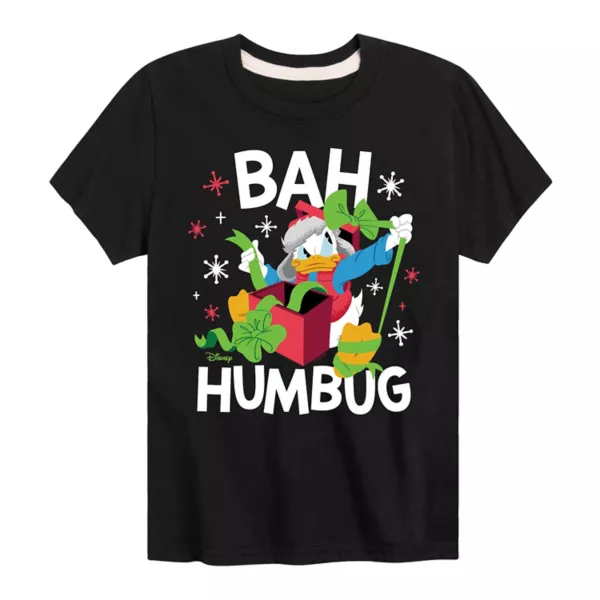 Футболка с рисунком Микки и его друзей Дональда Дака для мальчиков, 8-20 бат Disney, черный
Футболка с рисунком Микки и его друзей Дональда Дака для мальчиков, 8-20 бат Disney, черный