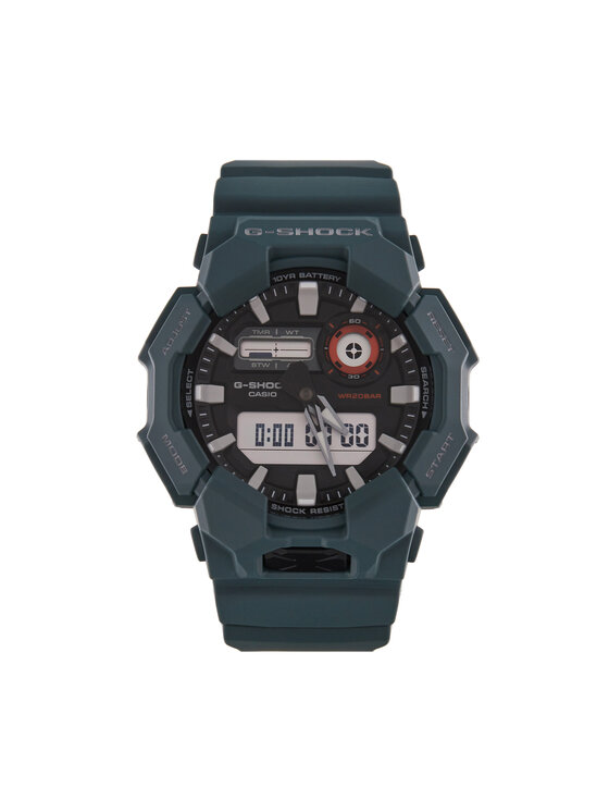 Часы GA-010-2AER G-Shock, зеленый 
Часы GA-010-2AER G-Shock, зеленый