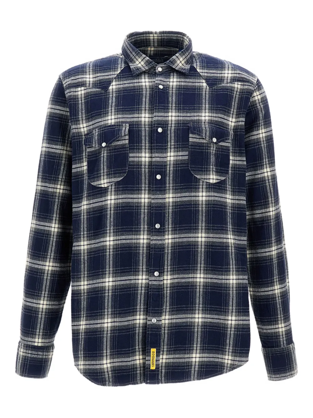 Рубашка в техасскую клетку с накладным карманом B.D. Baggies, синий
Рубашка в техасскую клетку с накладным карманом B.D. Baggies, синий