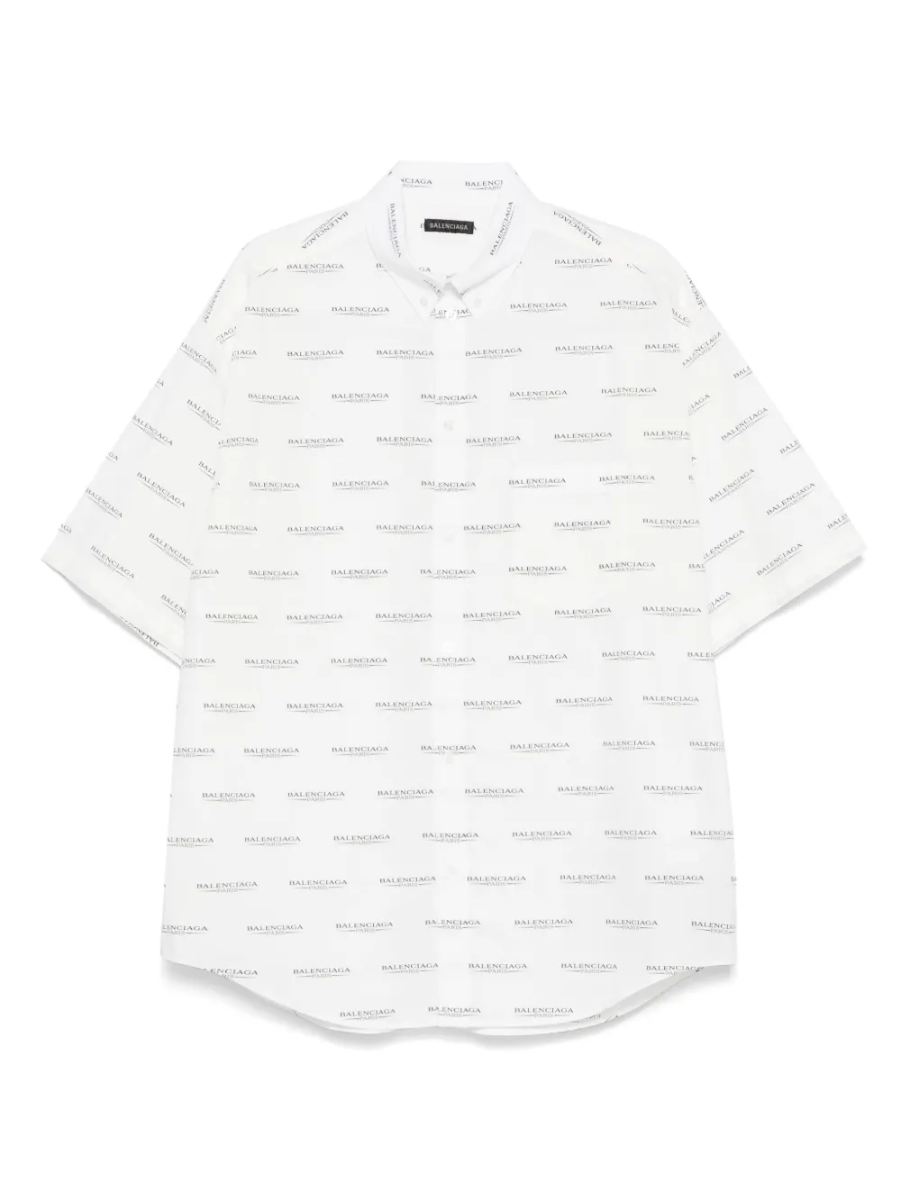 Рубашка с логотипом BALENCIAGA, белый
Рубашка с логотипом BALENCIAGA, белый