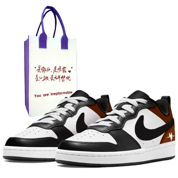 Nike Детские низкие скейтбордистские кроссовки Court Borough Western Denim из износостойкого денима, коричневого цвета
Nike Детские низкие скейтбордистские кроссовки Court Borough Western Denim из износостойкого денима, коричневого цвета