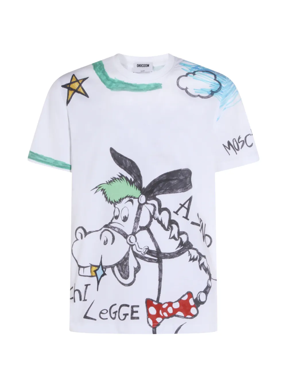 Футболка с принтом Moschino, белый
Футболка с принтом Moschino, белый