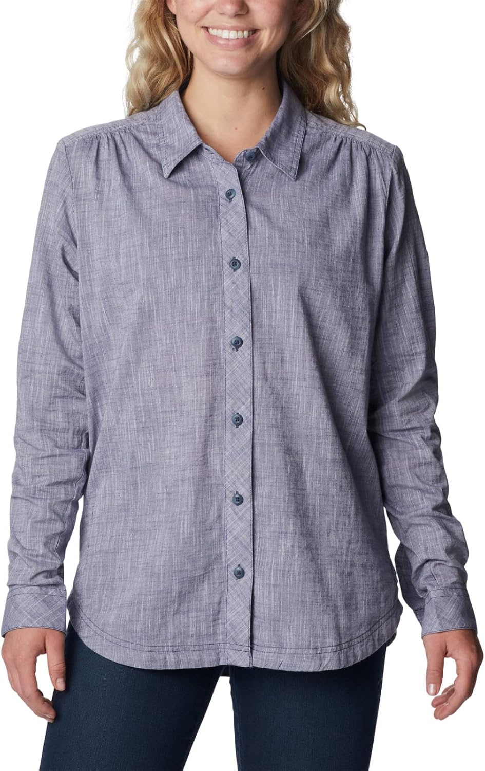 Женская рубашка Columbia Camp Henry III Ls, Nocturnal Chambray
Женская рубашка Columbia Camp Henry III Ls, Nocturnal Chambray
