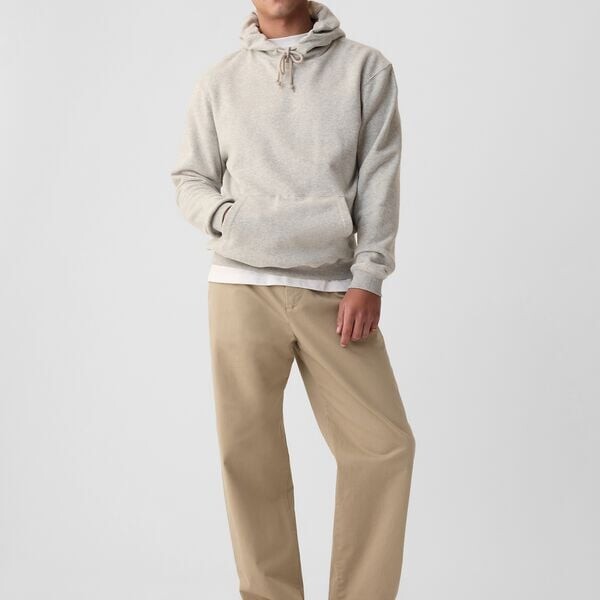 Брюки мешковатого кроя из эластичного хлопка Gap, хаки
Брюки мешковатого кроя из эластичного хлопка Gap, хаки