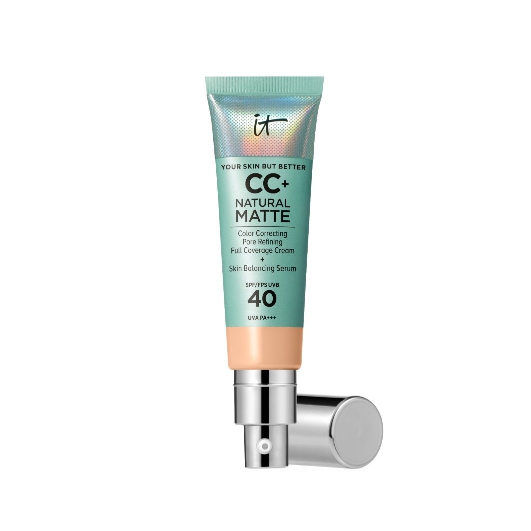 CC-крем your skin but better cc+ natural matte spf 40 It Cosmetics, light medium, объем 32 мл
CC-крем your skin but better cc+ natural matte spf 40 It Cosmetics, light medium, объем 32 мл