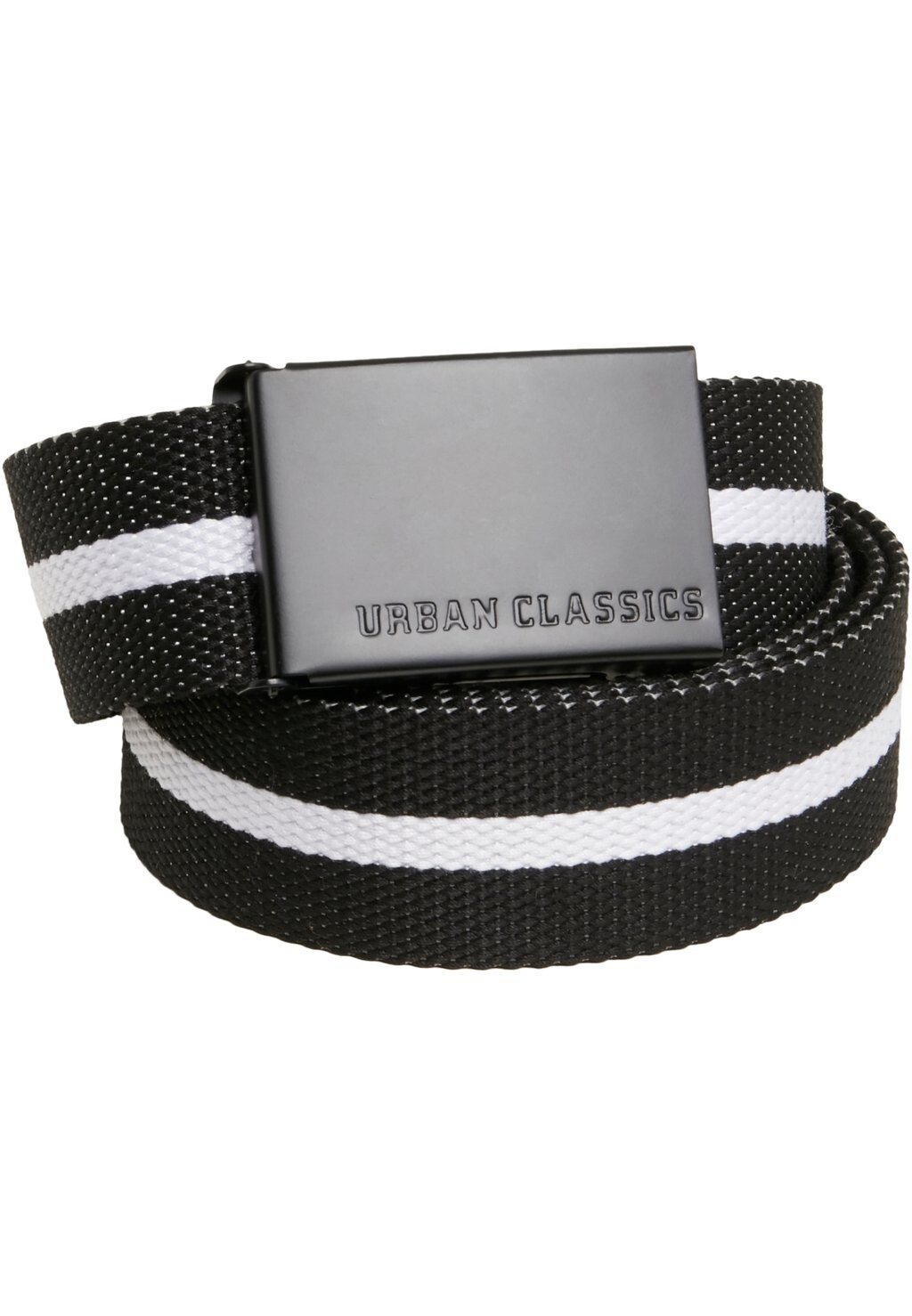 Ремень SINGLE Urban Classics, цвет black/white stripe black
Ремень SINGLE Urban Classics, цвет black/white stripe black