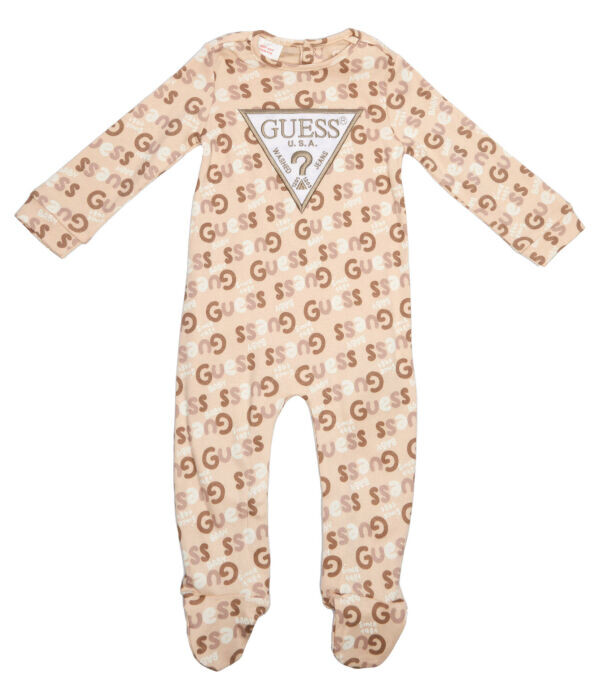 Боди детское Guess с принтом и вышивкой, бежевый
Боди детское Guess с принтом и вышивкой, бежевый