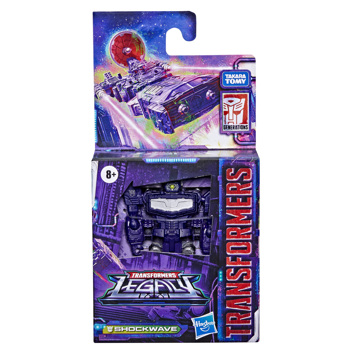 Hasbro, БАЗОВАЯ ФИГУРКА TRANSFORMERS GENERATIONS LEGACY EV — SHOCKWAVE
Hasbro, БАЗОВАЯ ФИГУРКА TRANSFORMERS GENERATIONS LEGACY EV — SHOCKWAVE