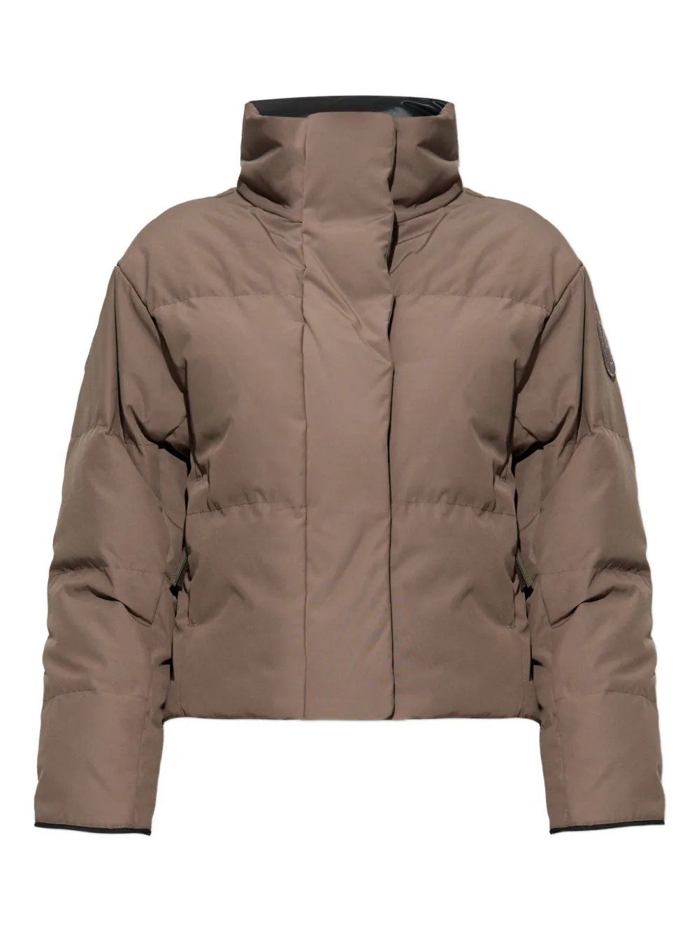 Пуховик с нашивкой-логотипом Canada Goose, серый
Пуховик с нашивкой-логотипом Canada Goose, серый