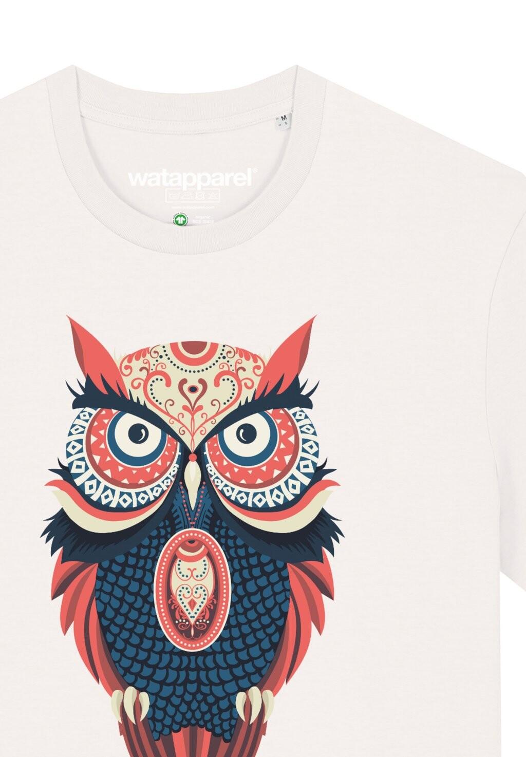 Футболка с принтом COLORFUL OWL watapparel, белый
Футболка с принтом COLORFUL OWL watapparel, белый