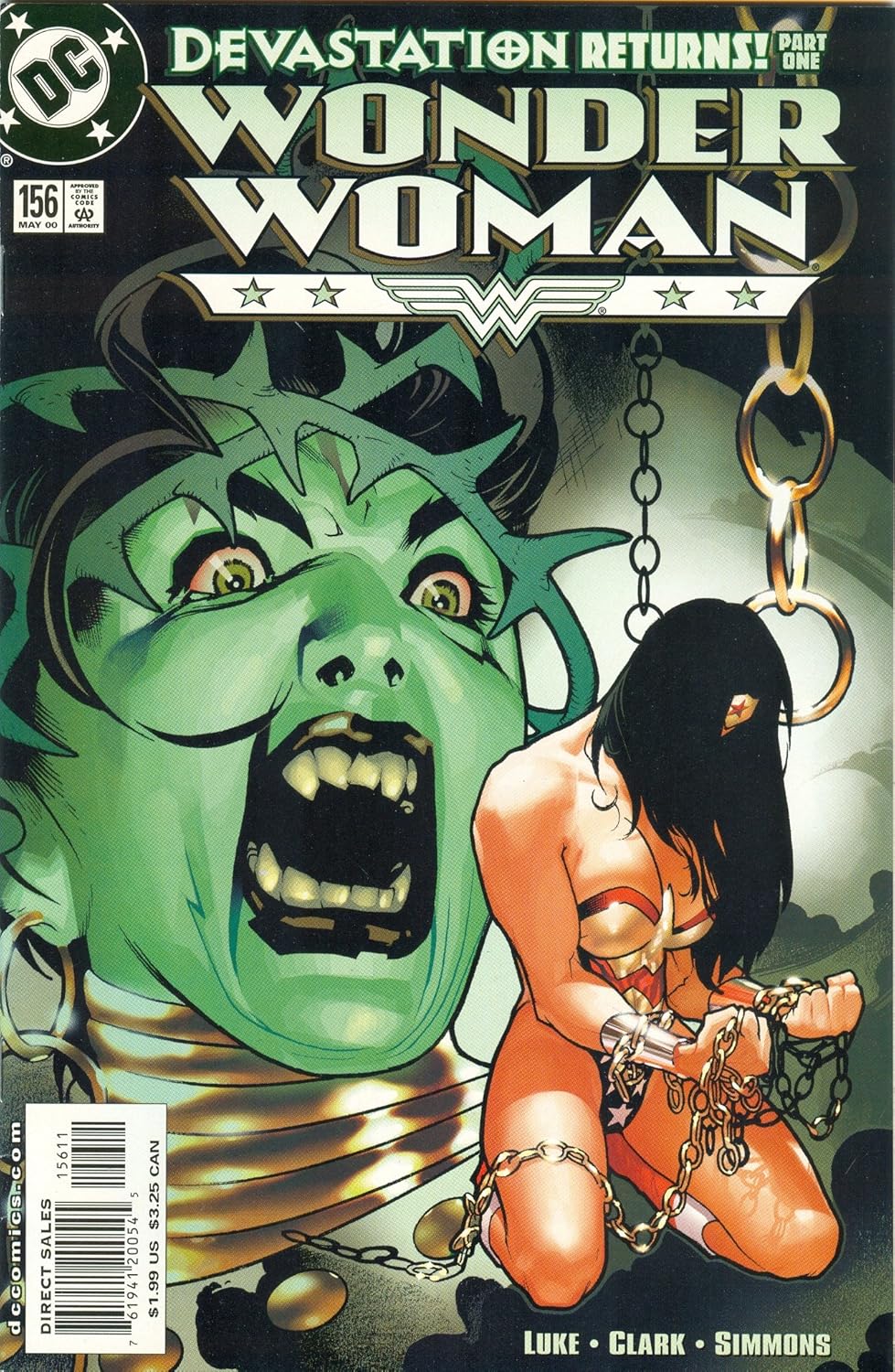 Wonder Woman, No. 156; May 2000 (DC Comics)
Wonder Woman, No. 156; May 2000 (DC Comics)