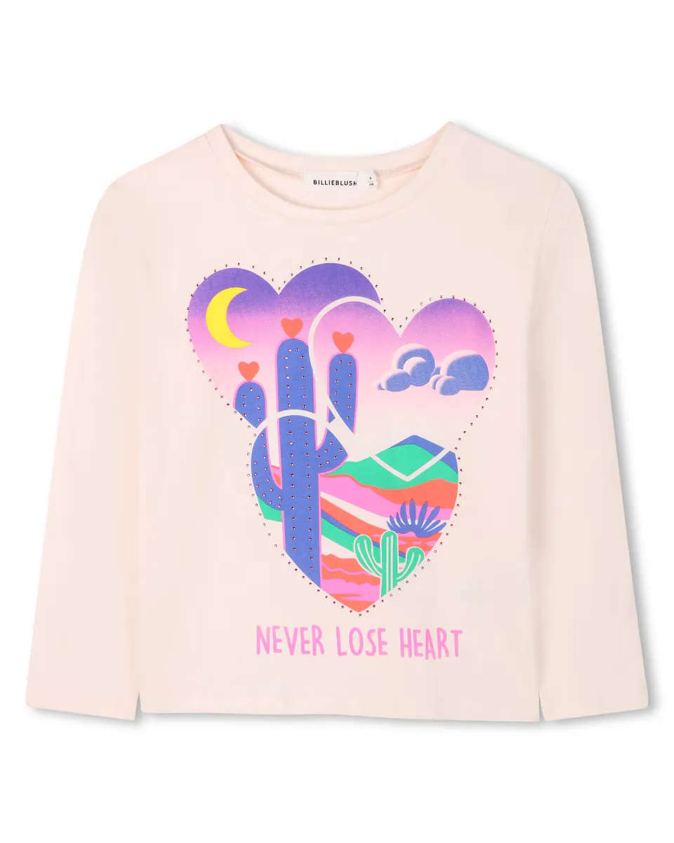 Детская футболка розового цвета из хлопка Billieblush, цвет Rosa claro
Детская футболка розового цвета из хлопка Billieblush, цвет Rosa claro