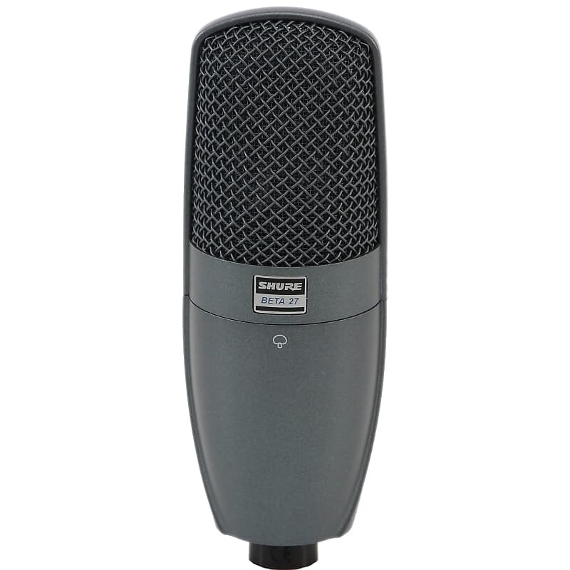 Конденсаторный микрофон Shure BETA 27 Supercardioid Condenser Microphone
Конденсаторный микрофон Shure BETA 27 Supercardioid Condenser Microphone