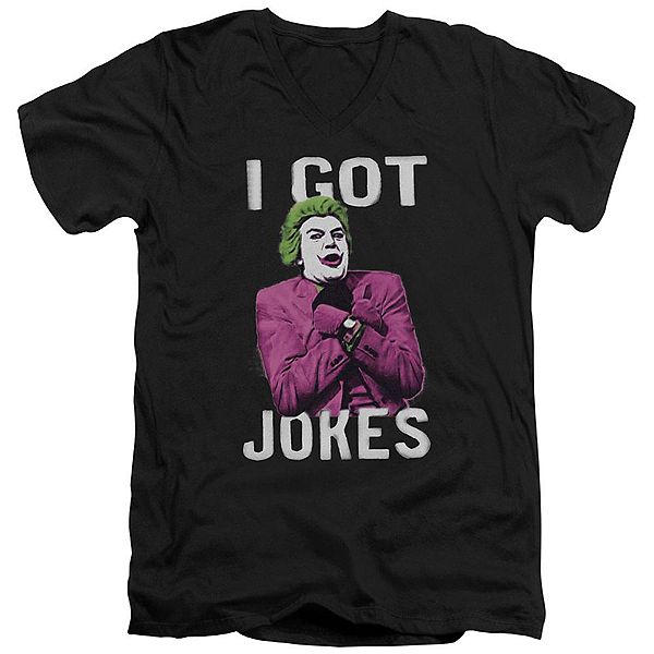 Футболка с коротким рукавом Batman classic tv got jokes Licensed Character
Футболка с коротким рукавом Batman classic tv got jokes Licensed Character