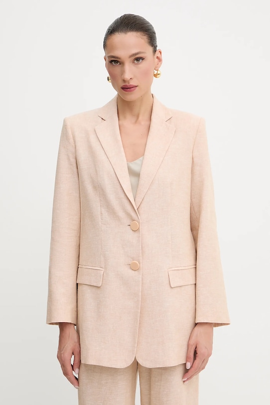 Льняной пиджак Armani Exchange, бежевый
Льняной пиджак Armani Exchange, бежевый