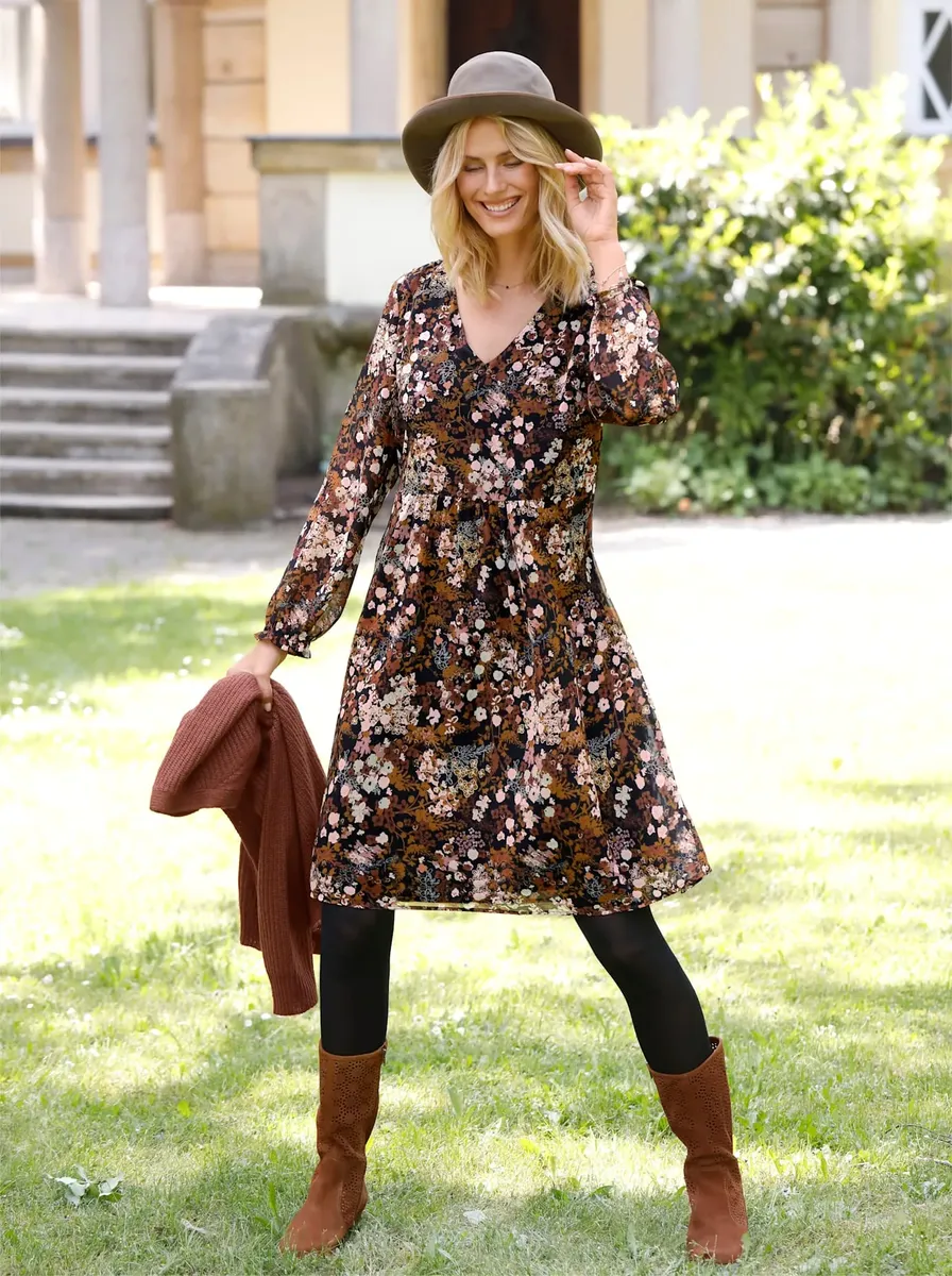 Вдохновение платье с принтом "платье с принтом" Inspirationen, цвет Schwarz-Bedruckt
Вдохновение платье с принтом "платье с принтом" Inspirationen, цвет Schwarz-Bedruckt