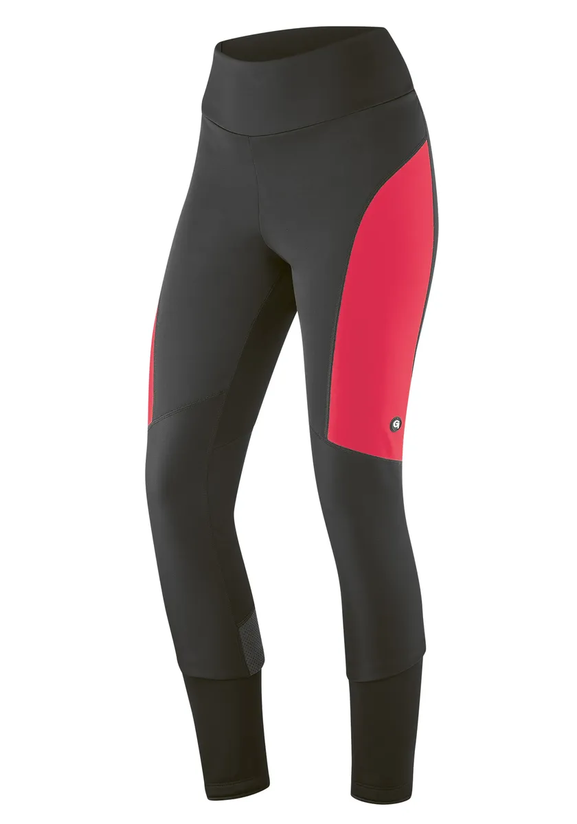 Велосипедные брюки Gonso "Tartu Raw 2", ветронепроницаемые, водоотталкивающие, с высокой теплоизоляцией, розовый