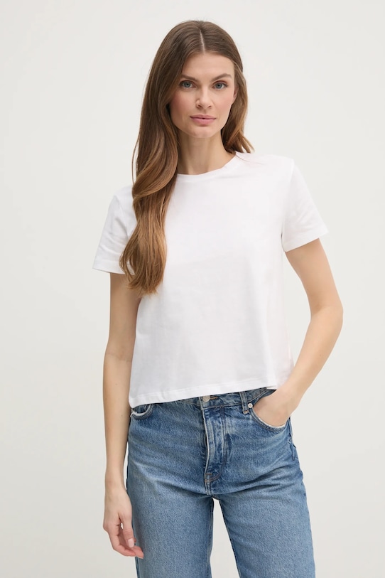 Хлопковая футболка Sisley, бежевый
Хлопковая футболка Sisley, бежевый