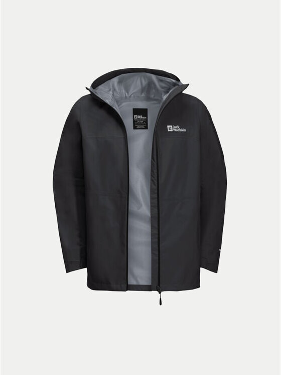 Дождевик стандартного кроя Jack Wolfskin, черный
Дождевик стандартного кроя Jack Wolfskin, черный