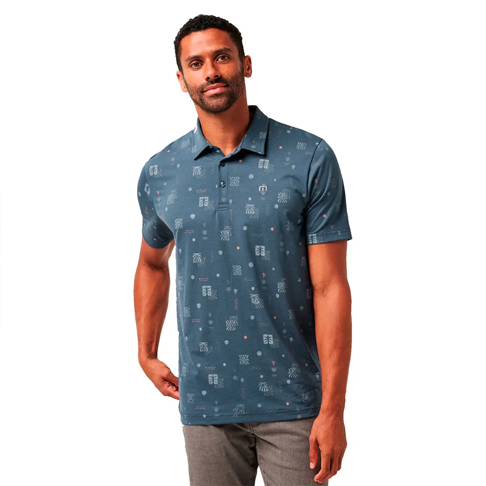 Поло с коротким рукавом Travis Mathew Quick Trip, синий
Поло с коротким рукавом Travis Mathew Quick Trip, синий