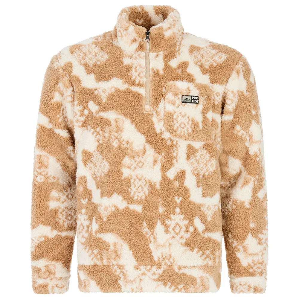 Флис Protest Kinsley Outdoor half zip, бежевый
Флис Protest Kinsley Outdoor half zip, бежевый