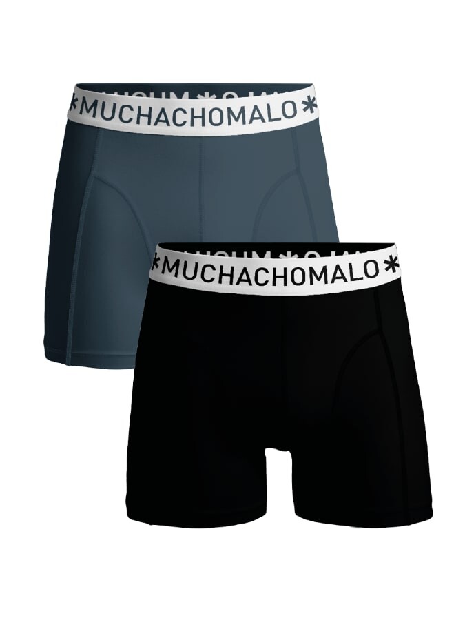 Боксеры Muchachomalo 2er-Set: Boxershorts, цвет Schwarz/ Blaugrau
Боксеры Muchachomalo 2er-Set: Boxershorts, цвет Schwarz/ Blaugrau