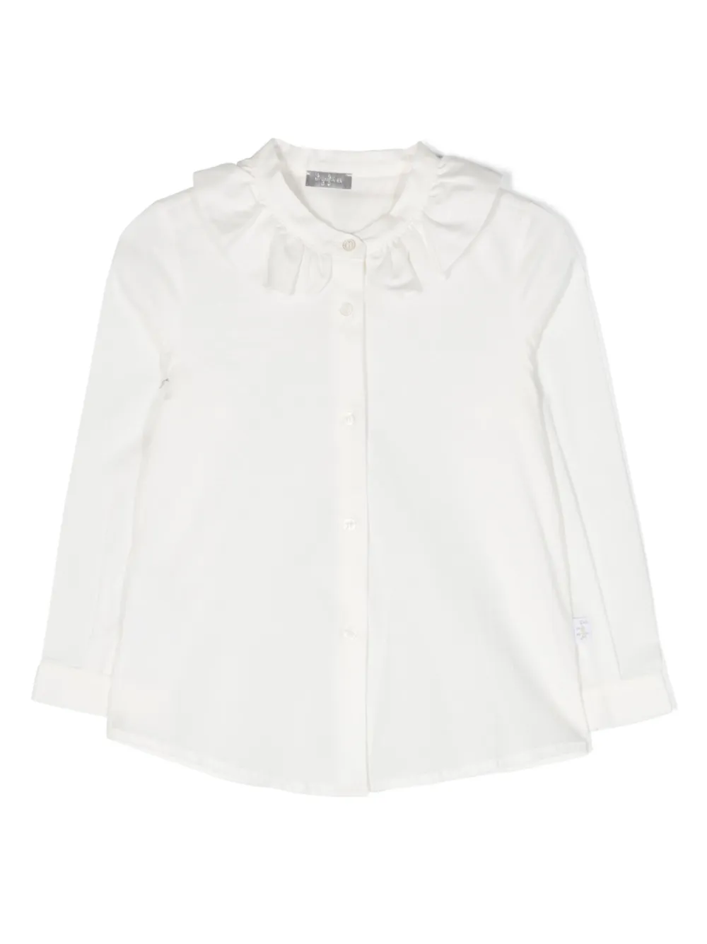 Рубашка с присборенным воротником Il Gufo, белый
Рубашка с присборенным воротником Il Gufo, белый