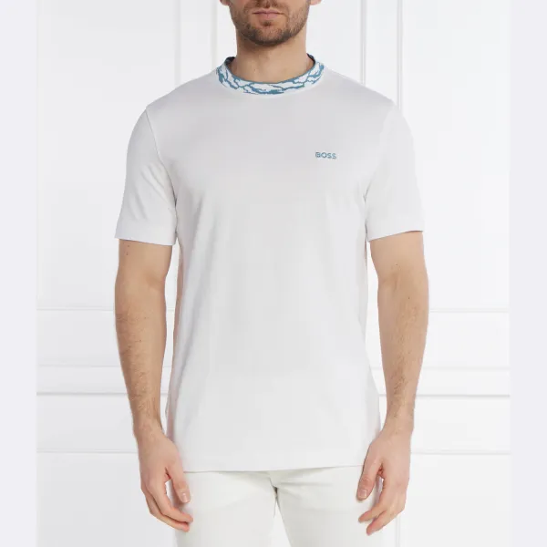 Футболка стандартного кроя с декором Ocean Boss, белый
Футболка стандартного кроя с декором Ocean Boss, белый