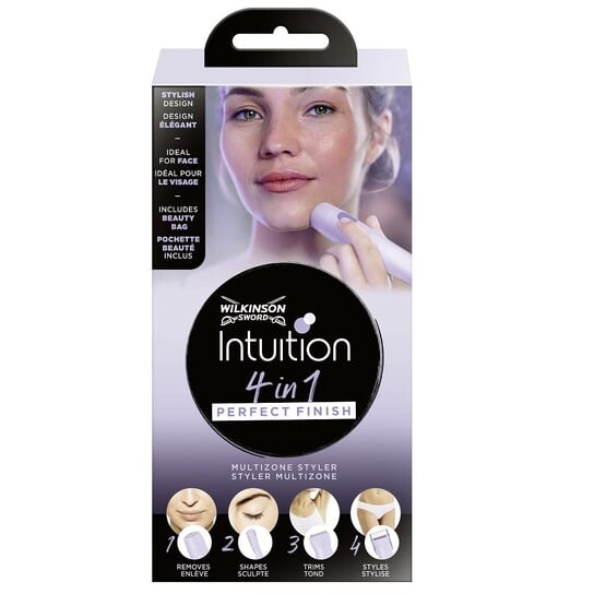Многофункциональный аппарат для эпиляции Perfect Finish со сменными насадками Wilkinson, Intuition 4In1
Многофункциональный аппарат для эпиляции Perfect Finish со сменными насадками Wilkinson, Intuition 4In1
