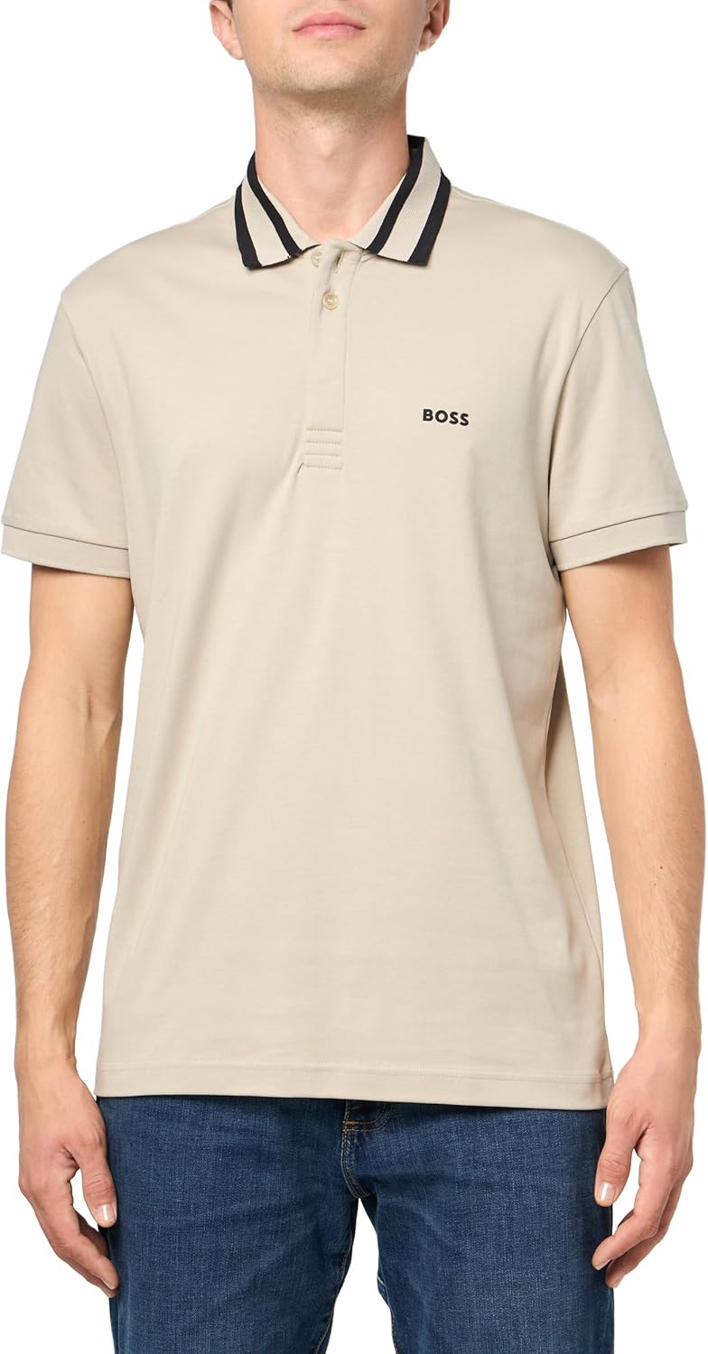 BOSS Мужская Поло Paul Modern Essential, Cream
BOSS Мужская Поло Paul Modern Essential, Cream