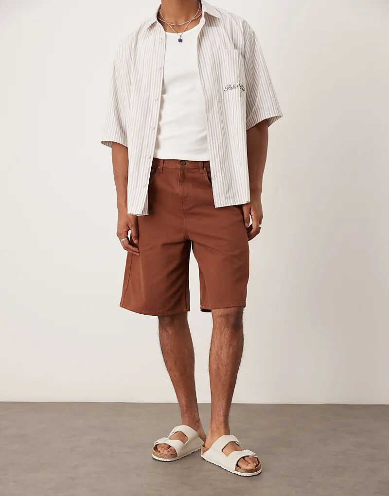 Длинные джинсовые шорты ASOS DESIGN коричневого цвета
Длинные джинсовые шорты ASOS DESIGN коричневого цвета