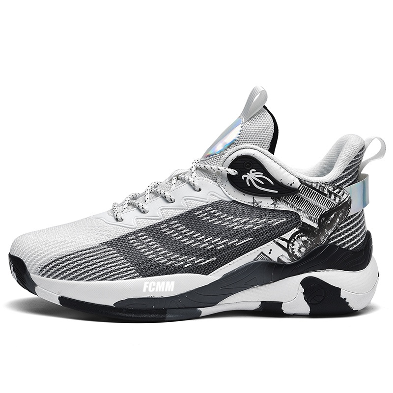 Противоскользящие и дышащие детские баскетбольные кроссовки для подростков FCMM, белый/черный
Противоскользящие и дышащие детские баскетбольные кроссовки для подростков FCMM, белый/черный