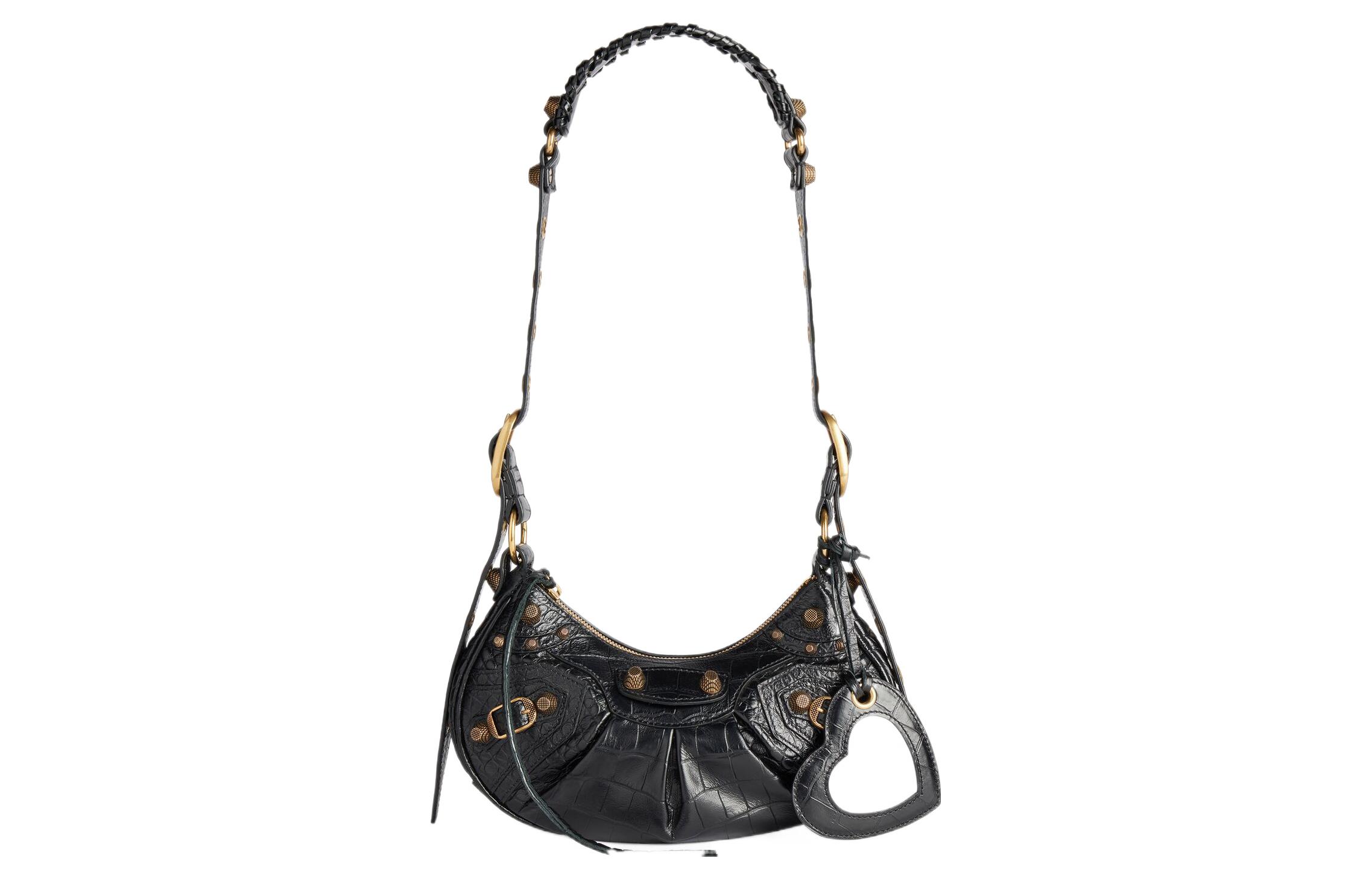 Сумка Le Cagole Xs на плечо с тиснением под крокодила черная Balenciaga
Сумка Le Cagole Xs на плечо с тиснением под крокодила черная Balenciaga