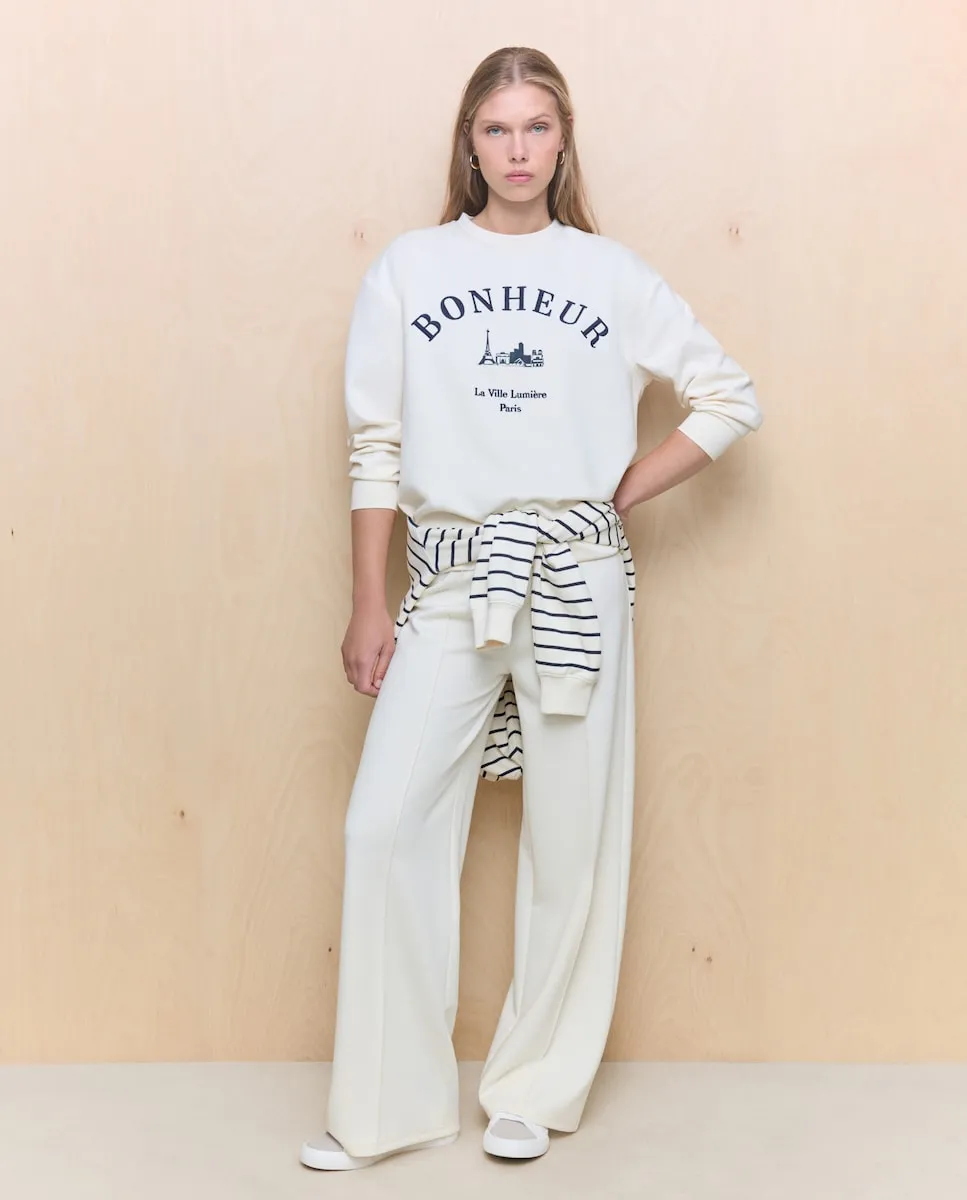 Женские широкие штаны из модала Easy Wear, экрю
Женские широкие штаны из модала Easy Wear, экрю