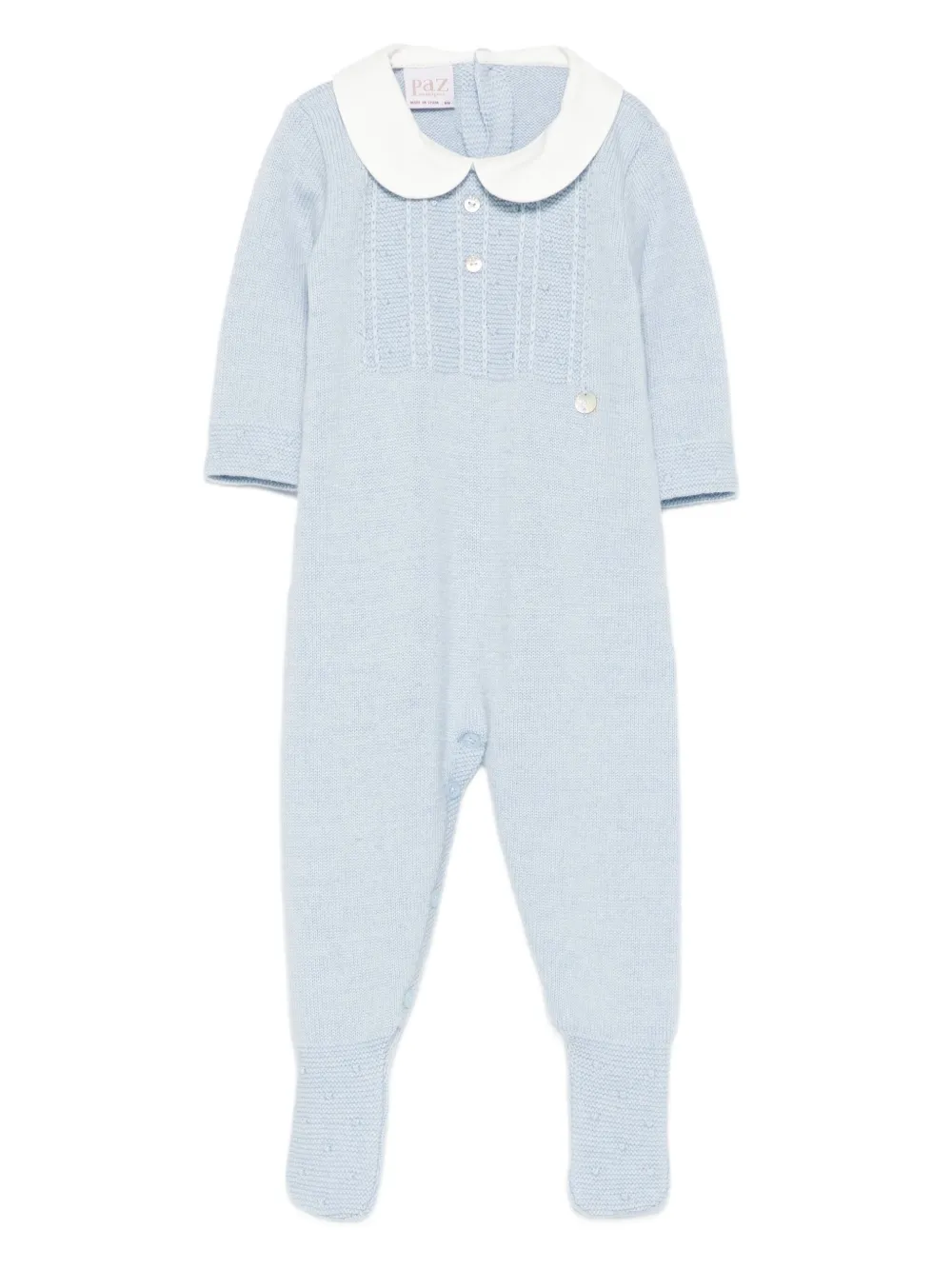 Шерстяной ромпер с воротником Питер Пэн Paz Rodriguez, синий
Шерстяной ромпер с воротником Питер Пэн Paz Rodriguez, синий