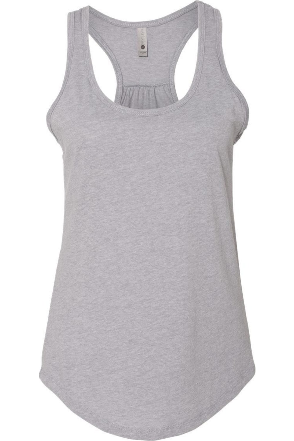 Женская майка-борцовка Next Level со сборками, цвет heather grey
Женская майка-борцовка Next Level со сборками, цвет heather grey