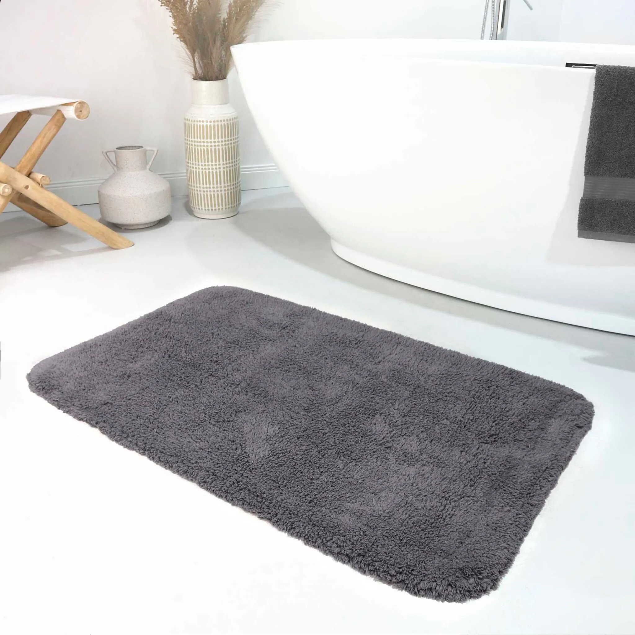 Коврик для ванной Wecon home Basics «Ole WB-2721», высота 20 мм, подходит для пола с подогревом, ворс 100% хлопок, моющийся, однотонный, ковер для ванной комнаты, серый
Коврик для ванной Wecon home Basics «Ole WB-2721», высота 20 мм, подходит для пола с подогревом, ворс 100% хлопок, моющийся, однотонный, ковер для ванной комнаты, серый