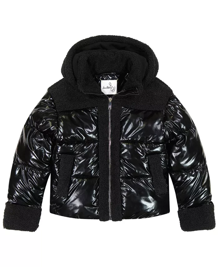 Пуховик Big Girls Metallic Mixed Media Sam Edelman, черный
Пуховик Big Girls Metallic Mixed Media Sam Edelman, черный
