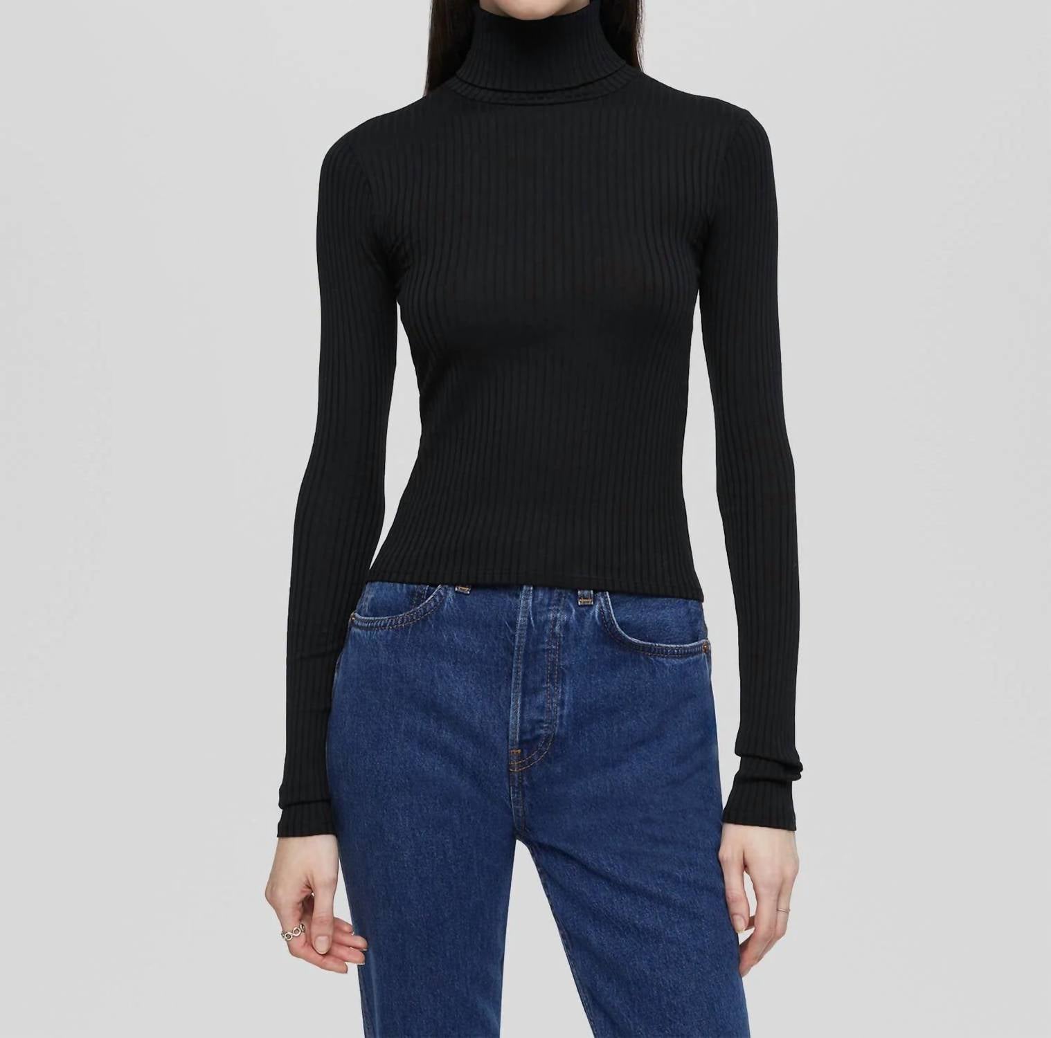 Водолазка Hanes в рубчик, черный цвет Redone, черный
Водолазка Hanes в рубчик, черный цвет Redone, черный