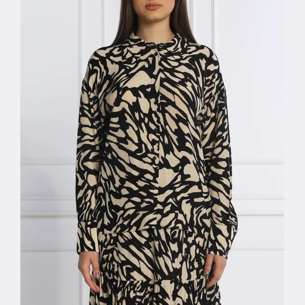 Праздничная рубашка стандартного кроя Ba&Sh, черный 
Праздничная рубашка стандартного кроя Ba&Sh, черный