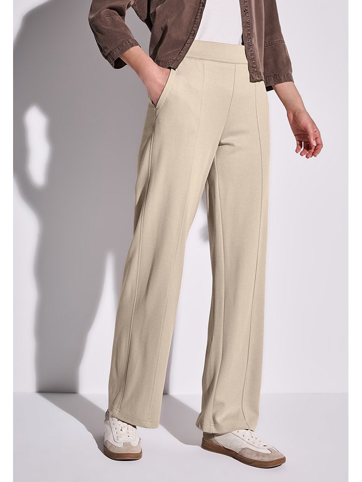 Тканевые брюки Street One, бежевый
Тканевые брюки Street One, бежевый