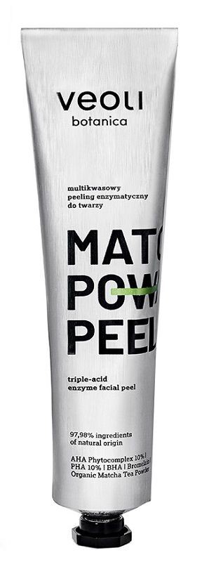 Veoli Botanica Matcha Power Peel энзимный пилинг для лица, 75 ml
Veoli Botanica Matcha Power Peel энзимный пилинг для лица, 75 ml
