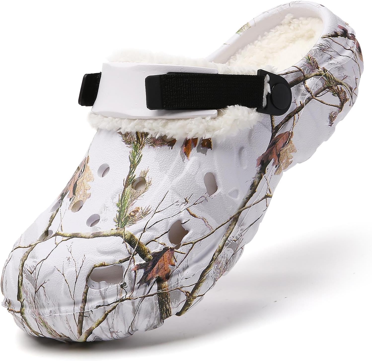 Мужские садовые сабо с искусственным мехом внутри, зимние теплые пушистые домашние тапочки, нескользящие, для дома и улицы Frtubop, белый
Мужские садовые сабо с искусственным мехом внутри, зимние теплые пушистые домашние тапочки, нескользящие, для дома и улицы Frtubop, белый