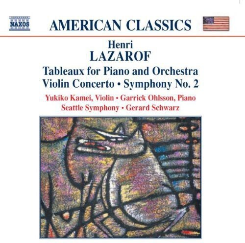 CD диск Lazarof / Kamei / Ohlsson / Schwarz / Seattle So: Violin Concerto / Symphony 2
CD диск Lazarof / Kamei / Ohlsson / Schwarz / Seattle So: Violin Concerto / Symphony 2