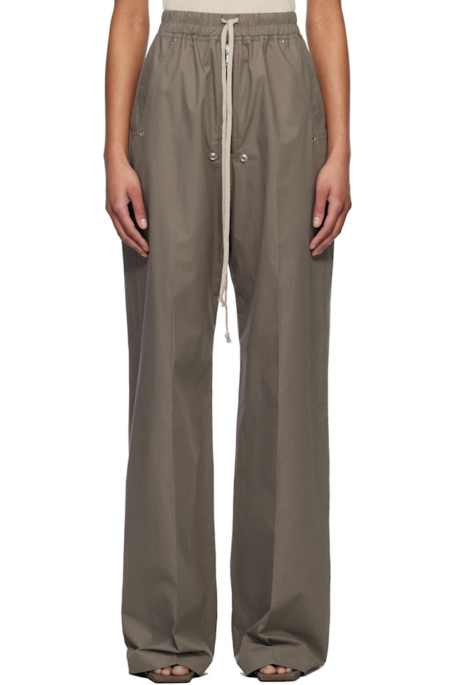 Голливудские широкие брюки бела для отдыха Rick Owens, цвет dust
Голливудские широкие брюки бела для отдыха Rick Owens, цвет dust