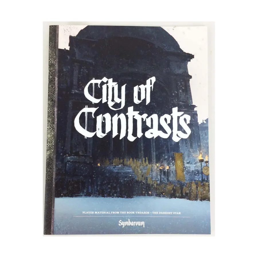 City of Contrasts, Symbaroum (Modiphius Entertainment), мягкая обложка 
City of Contrasts, Symbaroum (Modiphius Entertainment), мягкая обложка