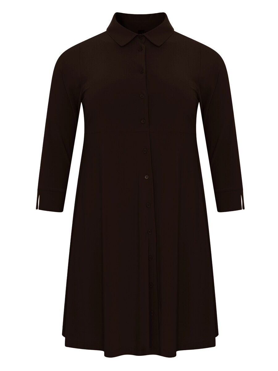 Платье-рубашка Yoek DOLCE, темно коричневый 
Платье-рубашка Yoek DOLCE, темно коричневый