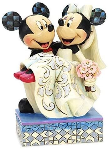 Свадебная статуэтка Disney Traditions Микки и Минни, деревянная, разноцветная, высота 17 см. Inna marka
Свадебная статуэтка Disney Traditions Микки и Минни, деревянная, разноцветная, высота 17 см. Inna marka